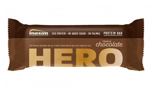 MAXIM HERO Šokolādes Proteīna batoniņš, 57 g