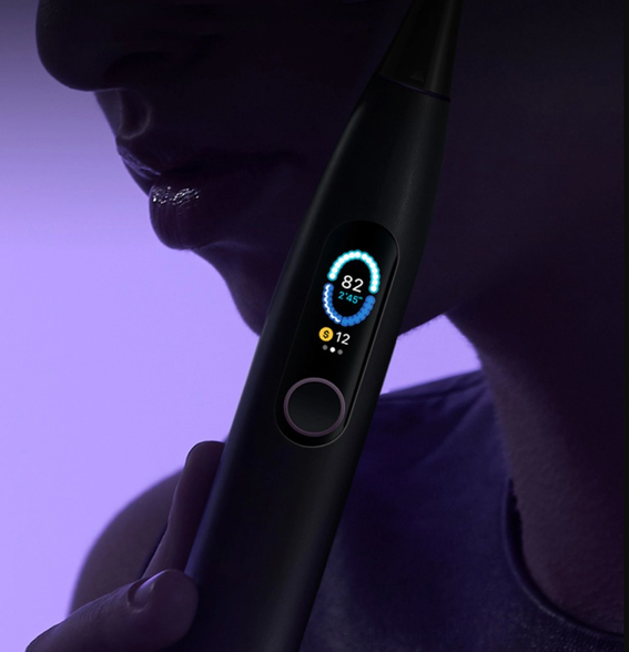 OCLEAN Smart Sonic X Pro Navy Blue электрическая зубная щетка, 1 шт.
