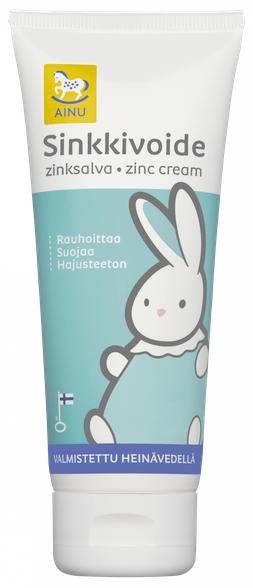 AINU Baby zinc body cream, 100 ml
