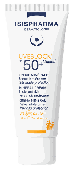 ISISPHARMA Uveblock SPF50+ Mineral Invisible крем, 40 мл