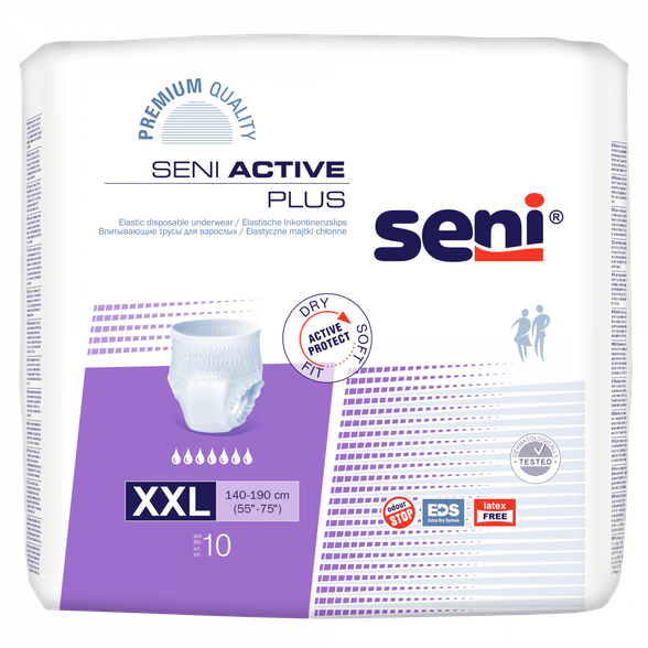 SENI Active Plus diapers, 10 pcs.