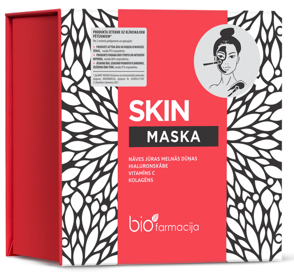 BIOFARMACIJA Skin Mask facial mask, 10 pcs.