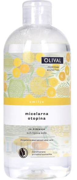 OLIVAL Immortelle Micellar Solution 2in1 очищающая вода, 500 мл