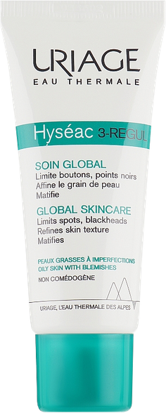 Uriage Hyseac 3-Regul Global sejas krēms, 40 ml