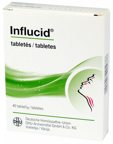 INFLUCID tabletes, 40 gab.