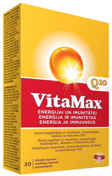 VITAMAX Q10 softgel capsules, 30 pcs.