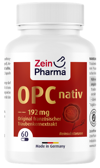 ZEINPHARMA OPC nativ 192 mg kapsulas, 60 gab.