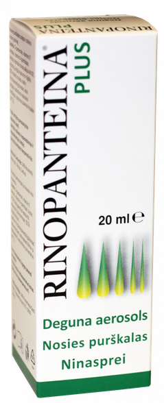 RINOPANTEINA PLUS nasal spray, 20 ml