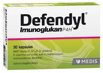 DEFENDYL Imunoglukan P4H capsules, 30 pcs.