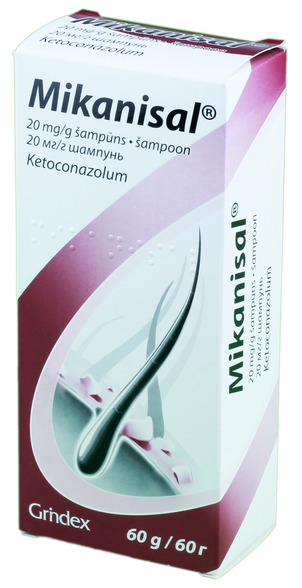 MIKANISAL 20 mg/g shampoo, 60 ml