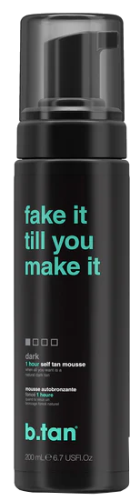 B.TAN Fake It Till You Make It paštonējošās putas, 200 ml