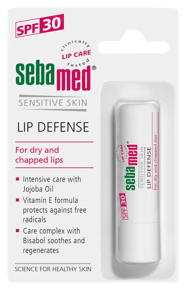 SEBAMED Lip Defense SPF30 lūpu balzams, 4.8 g