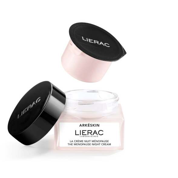 LIERAC Arkeskin The Menopause Night Refill sejas krēms, 50 ml