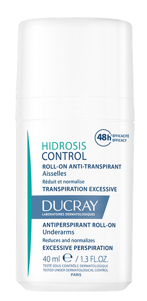 DUCRAY Hidrosis Control deodorant roll, 40 ml