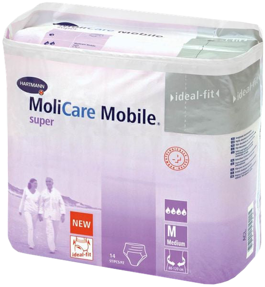 MOLICARE Mobile Premium 8 nappy pants, 14 pcs.