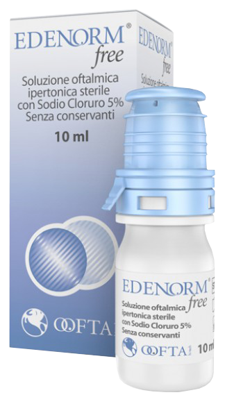 EDENORM   Free 5 % eye drops, 10 ml
