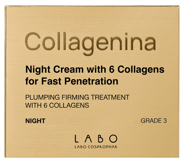 COLLAGENINA With 6 Collagens, Grade 3, Night sejas krēms, 50 ml