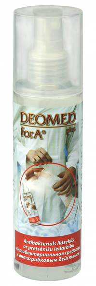 DEOMED Plus ForA antibakteriāls līdzeklis, 170 ml