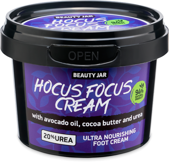 BEAUTY JAR Hocus Focus foot cream, 100 ml