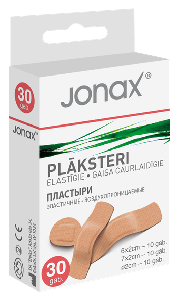 JONAX эластичный пластырь, 30 шт.