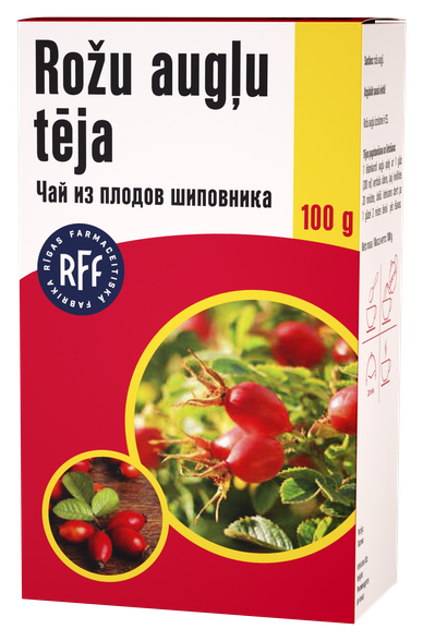 RFF Плоды шиповника травяной чай, 100 г