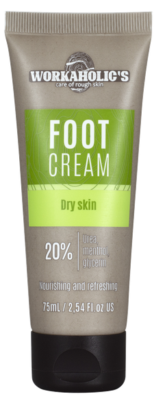 With Urea 20% And Menthol foot cream, 75 ml