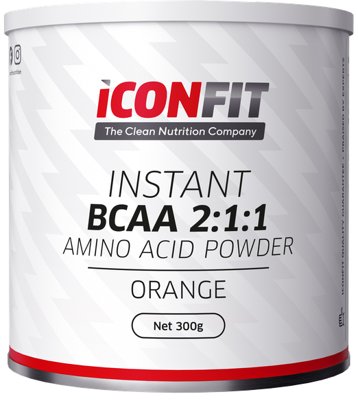 ICONFIT BCAA 2:1:1 - Orange powder, 300 g