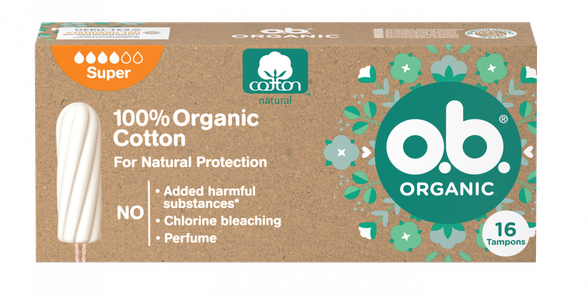 O.B. Organic Super тампоны, 16 шт.