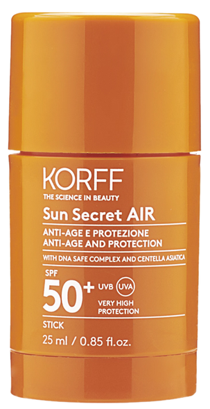 KORFF Sun Secret AIR Anti-Age and Protection Stick SPF 50+ солнцезащитное средство, 25 мл