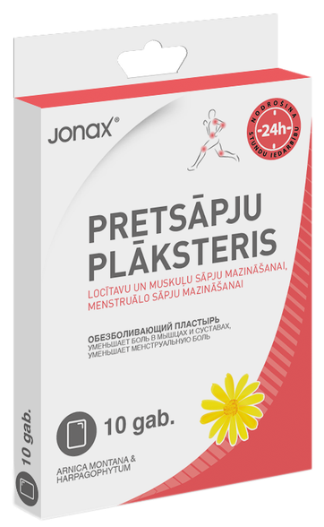 JONAX anesthetic bandage, 10 pcs.