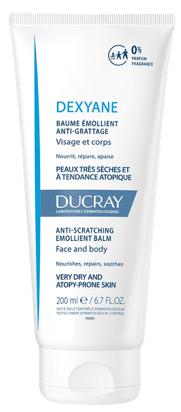 DUCRAY Dexyane Anti-Scratching Emollient balm, 200 ml