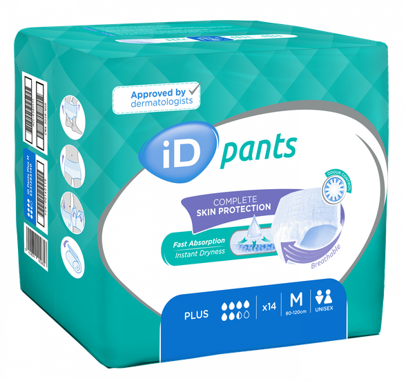 ID Pants Plus M (80-120 см) трусики, 14 шт.