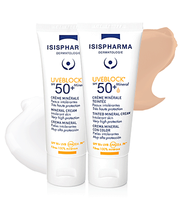 ISISPHARMA Uveblock SPF50+ Tinted Mineral sunscreen, 40 ml