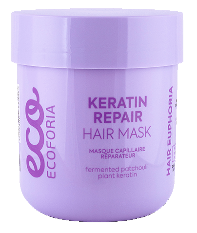 ECOFORIA Hair Euphoria Keratin Repair maska matiem, 200 ml