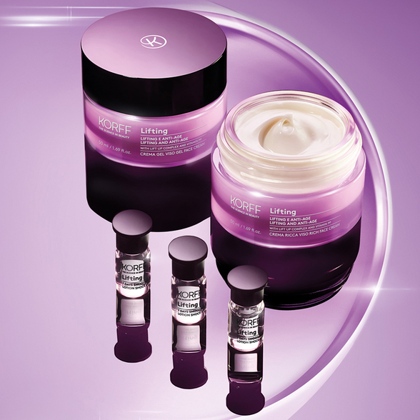KORFF Lifting 40-76 2ml smoothing antiaging with a lifting effect lotion, 7 pcs.