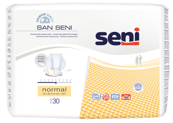 SENI San Normal urological pads, 30 pcs.