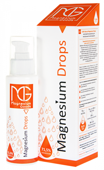 MAGNESIUM Mg Drops liquid, 100 ml