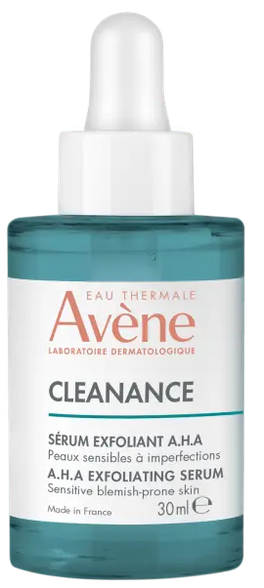 AVENE Cleanance A.H.A exfoliating serum, 30 ml