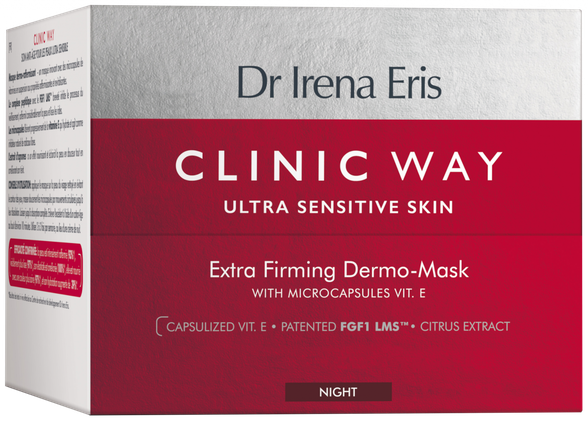 CLINIC WAY  Extra Firming Dermo ночная маска для лица, 50 мл