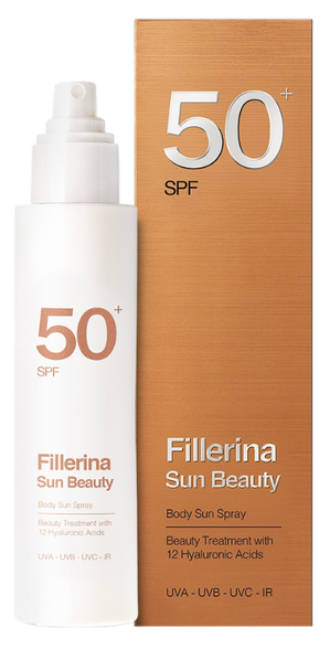 FILLERINA  Sun Beauty SPF 50+ izsmidzināms līdzeklis, 200 ml