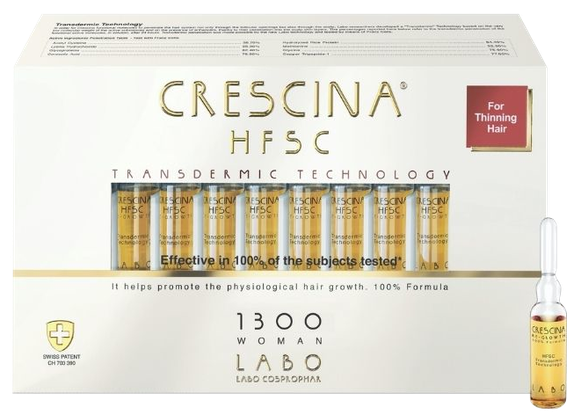 CRESCINA HFSC 1300 Transdermic Woman ampoules, 20 pcs.