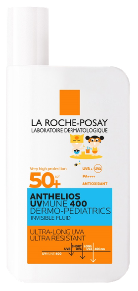 LA ROCHE-POSAY Anthelios UVMune 400 Dermo Pediatrics SPF50+ fluīds, 50 ml