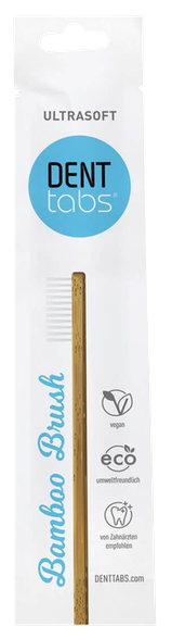DENTTABS Bamboo Ultasoft зубная щётка, 1 шт.