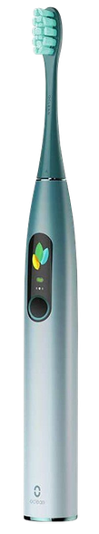 OCLEAN Smart Sonic X Pro Mist Green electric toothbrush, 1 pcs.