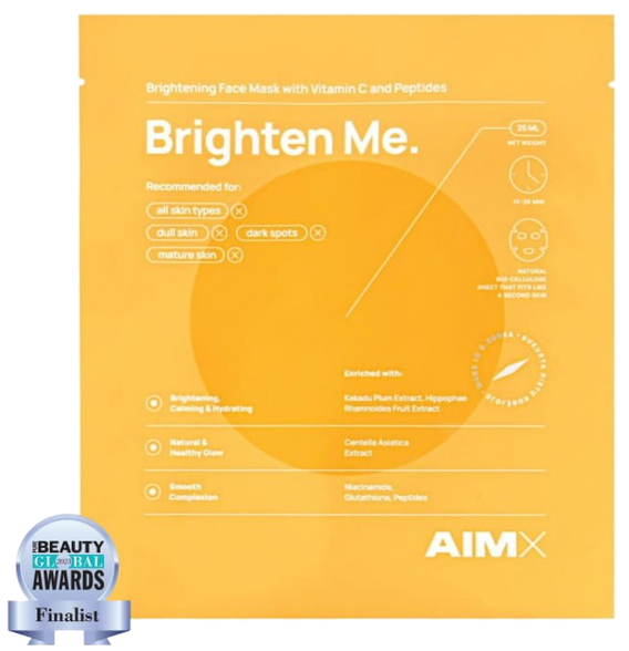 AIMX Brighten Me facial mask, 1 pcs.