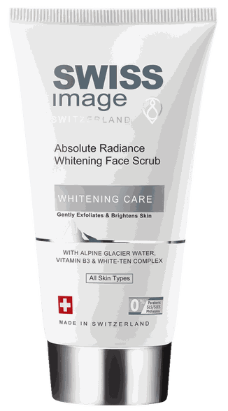 SWISS IMAGE Absolute Radiance Whitening Face skrubis, 150 ml