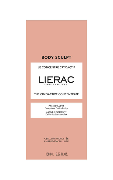 LIERAC Body Sculpt The Cryoactive Concentrate pretcelulīta līdzeklis, 150 ml