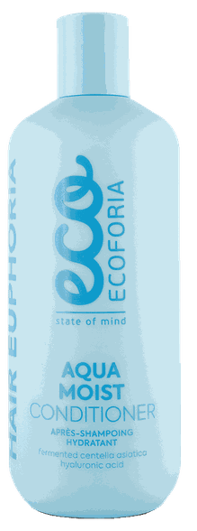 ECOFORIA Hair Euphoria Aqua Moist matu kondicionieris, 400 ml