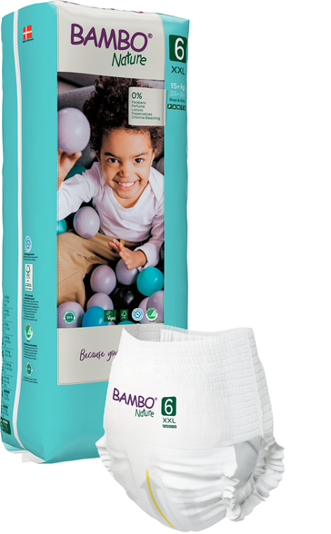 Nature Tall  XXL- 6 (15+ kg) nappy pants, 38 pcs.