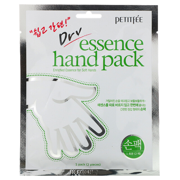 PETITFEE Dry Essence maska rokām, 1 gab.